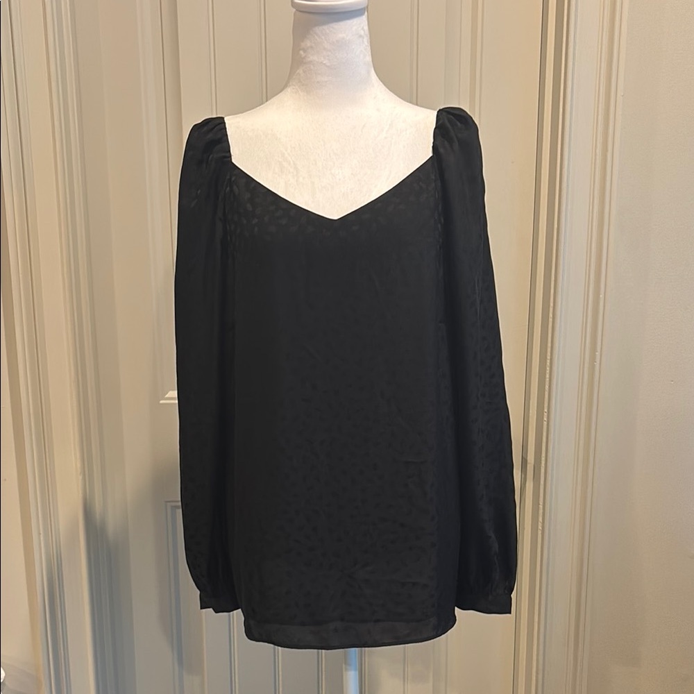 Elegant Black Women's Top